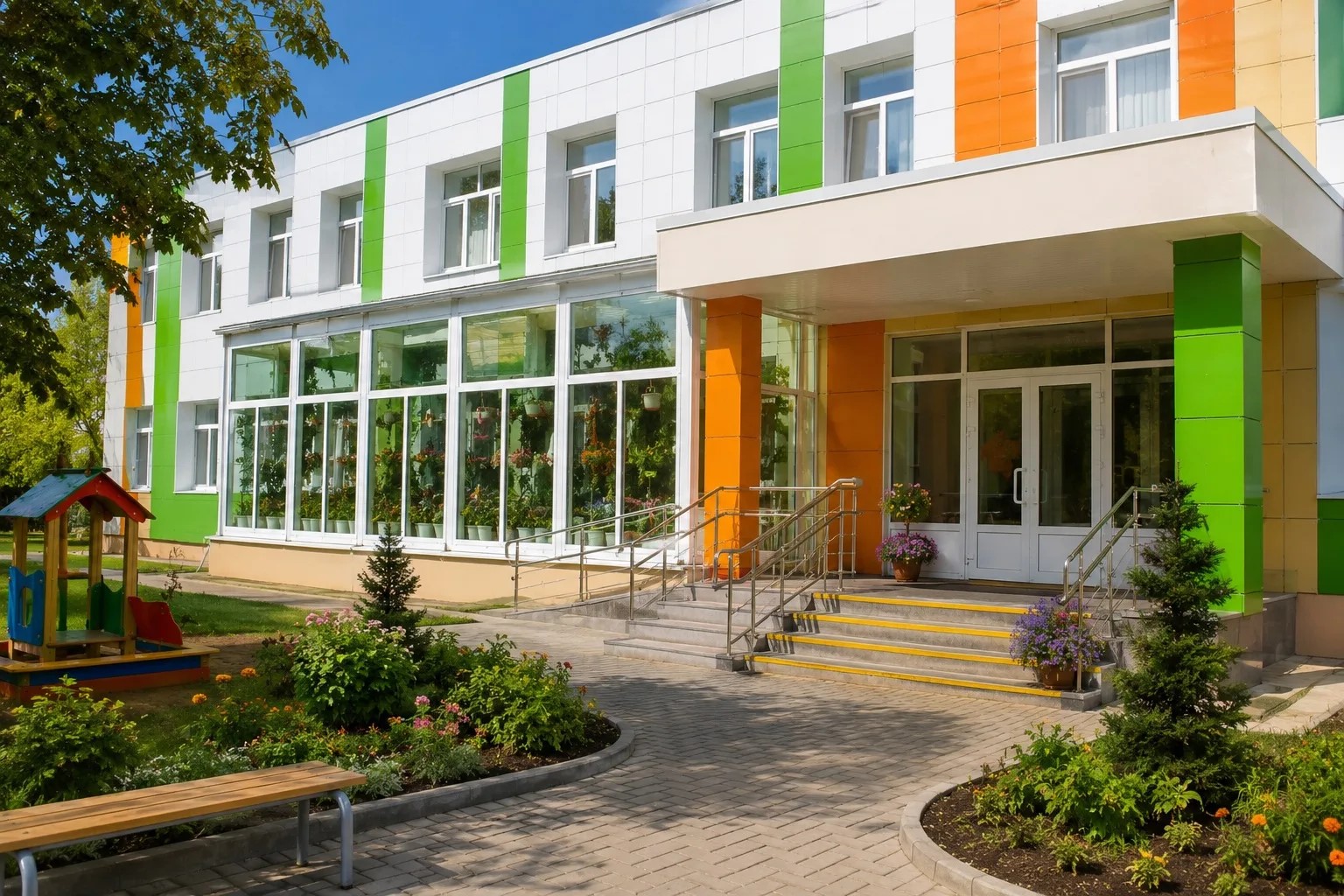 В Сольцах Новгородской области после капитального ремонта открылся детский сад № 25