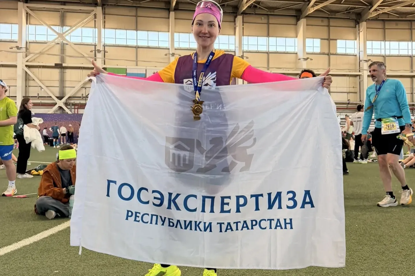Госэкспертиза Республики Татарстан поставила новый рекорд на Казанском марафоне-2026