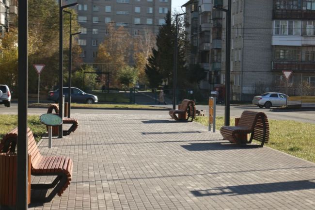 В Кургане появилось уютное место для прогулок