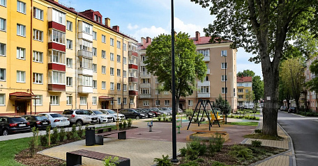 В Балтийске Калининградской области капитально отремонтируют дворовые территории восьми многоквартирных домов