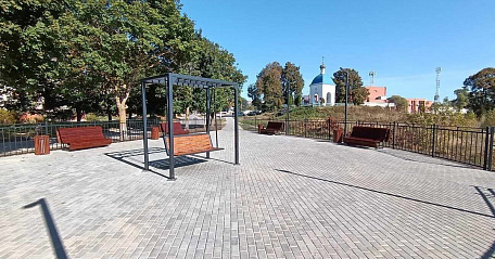 В поселке Товарково Калужской области открыта для посещения новая смотровая площадка 